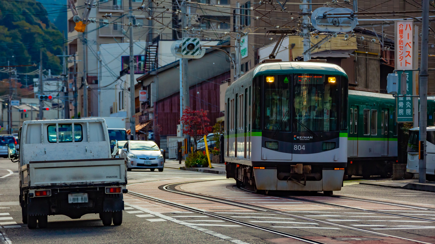 鉄道　撮影地　京阪　大津