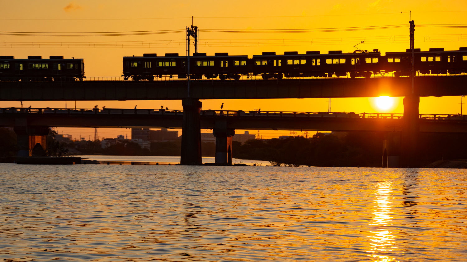 鉄道　撮影地　阪急　宝塚　武庫川