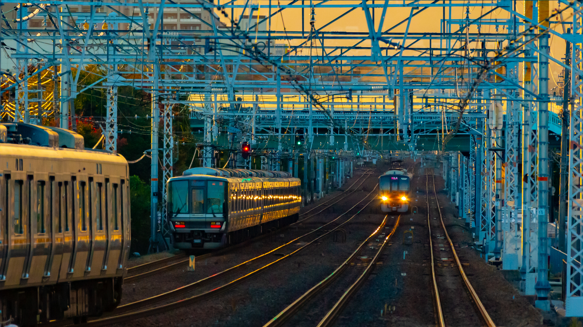 鉄道　撮影地　JR　甲子園口