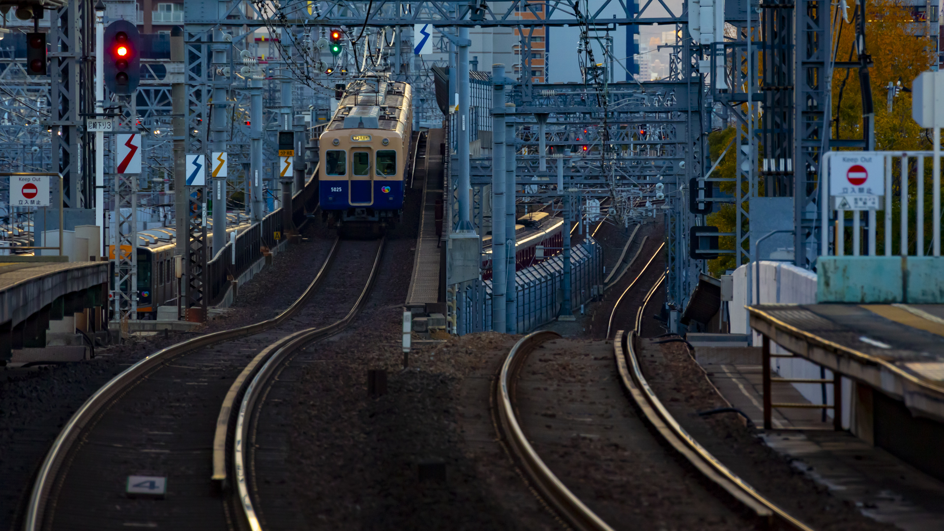 鉄道　撮影地　阪神電車 5000系　ジェットカー