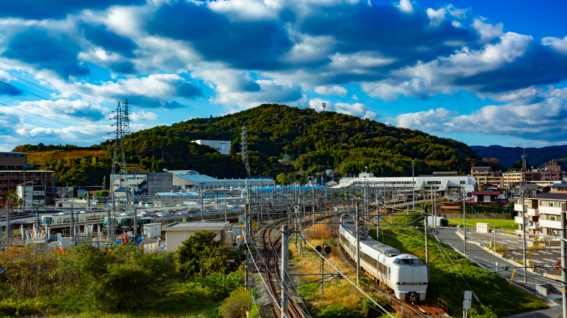 鉄道　撮影地　園部